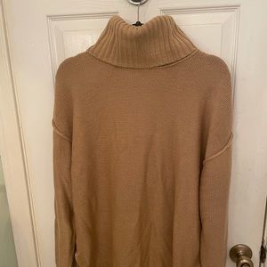 Large Tan Sweater